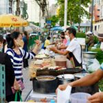 Street food in Bangkok after midnight